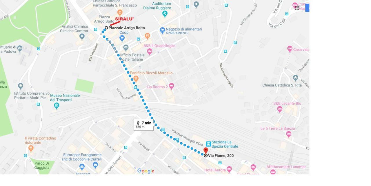 דירות לה ספציה Siralu' מראה חיצוני תמונה